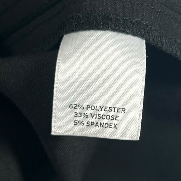 Nordstrom Halogen Quinn Fit Womens Sz 10 Black Dress Pants Trouser Bootcut Work - Picture 14 of 15